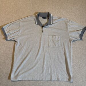 Par Four Blue Polo Shirt Men's XL Golf USA Vintage Preppy  Tennis